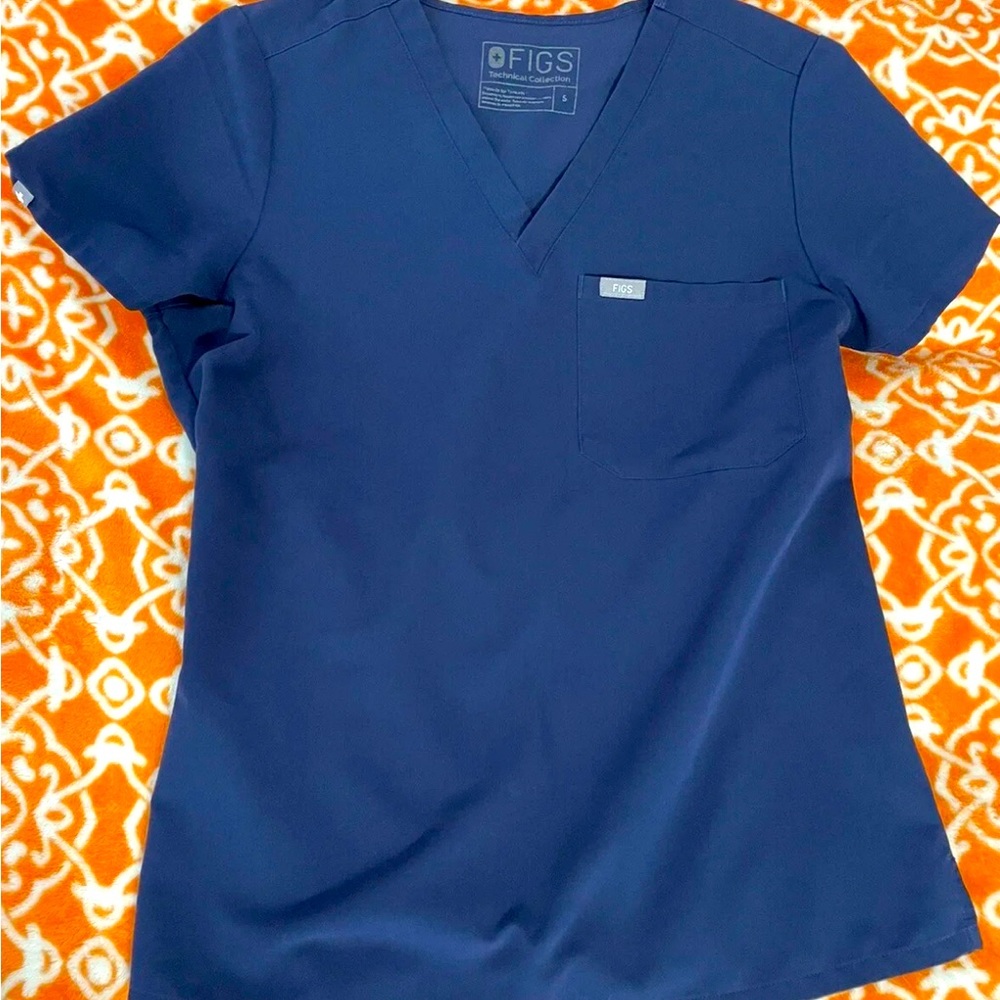 Figs navy set size s/sp
